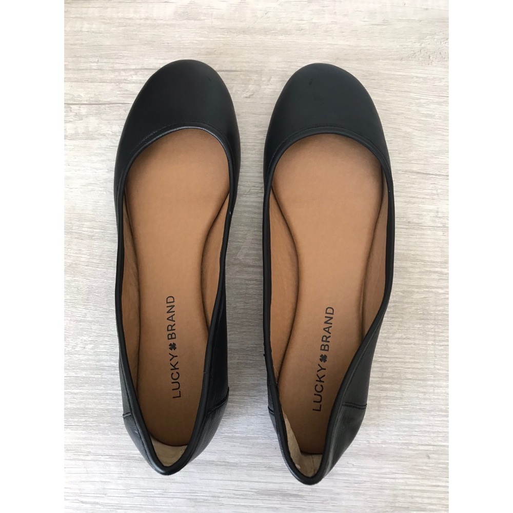 Lucky Brand Black Flats